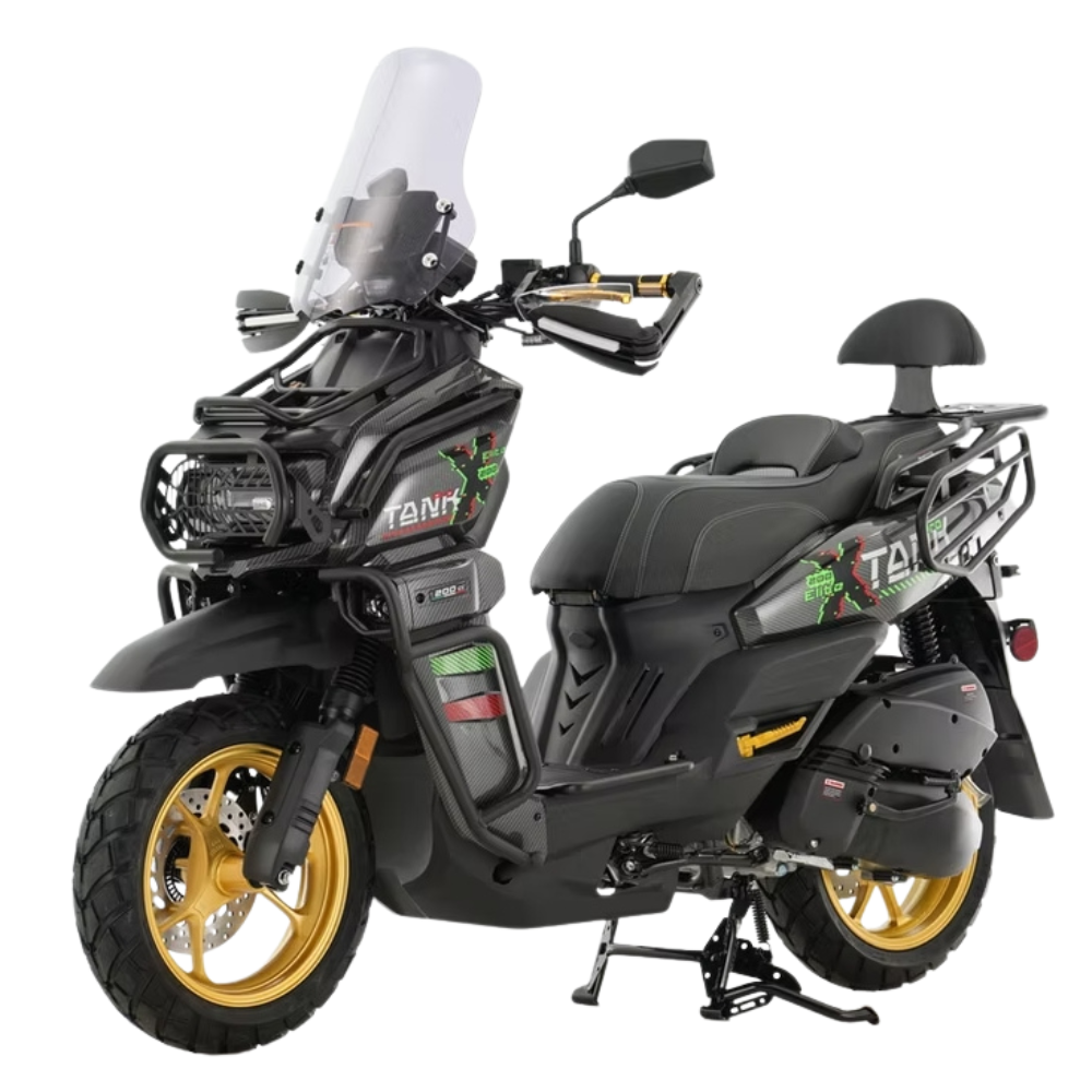 TANK PRO ELITE 200 Scooter – 200cc | Automatic CVT | Up to 59 MPH