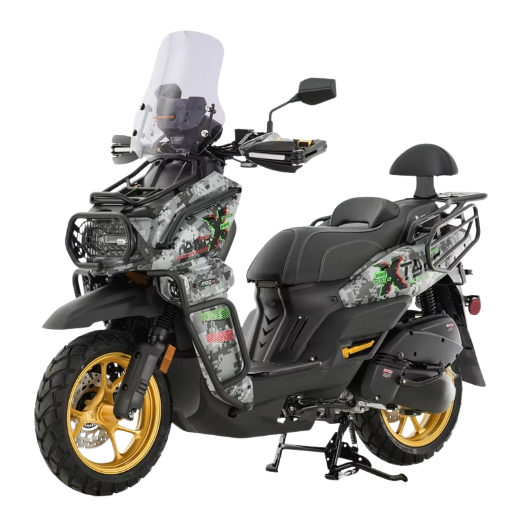 TANK PRO ELITE 200 Scooter – 200cc | Automatic CVT | Up to 59 MPH