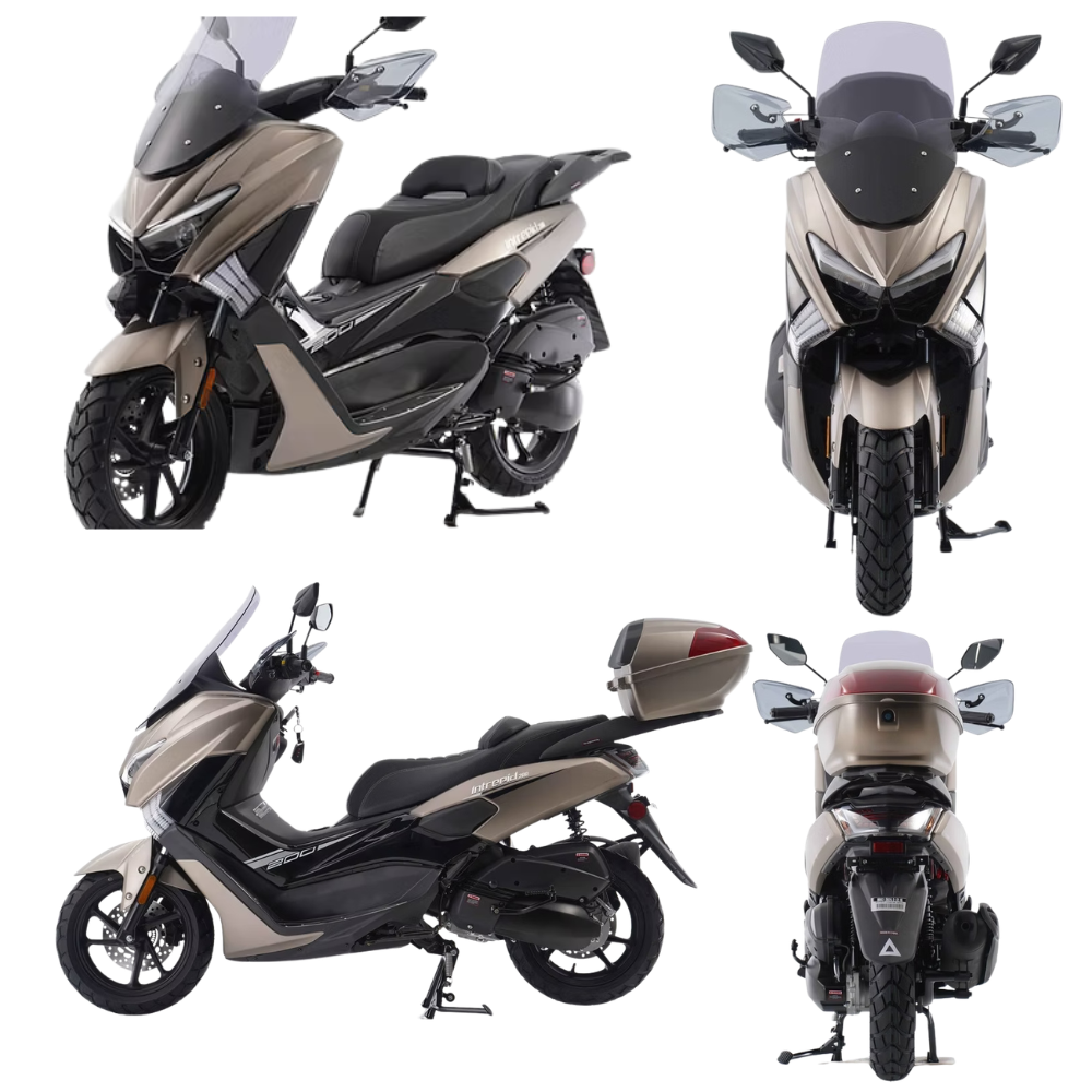 INTREPID 200 Scooter – 200cc | Automatic CVT | Smart Key | Up to 63 MPH