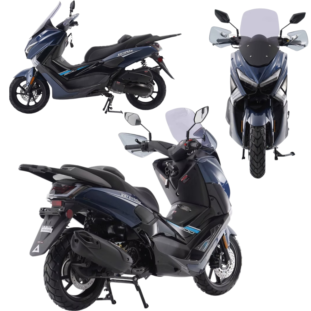 INTREPID 200 Scooter – 200cc | Automatic CVT | Smart Key | Up to 63 MPH
