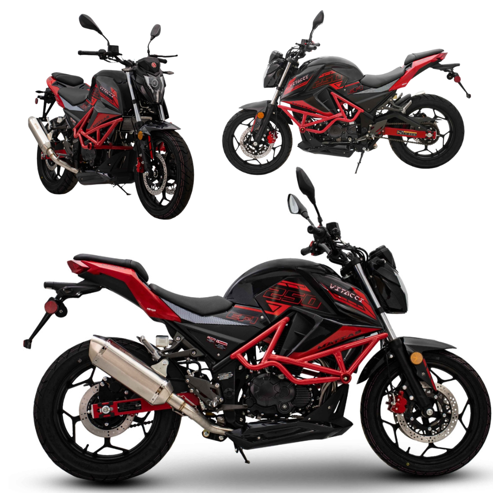 Vitacci MATIAS 250 EFI Motorcycle – 250cc | 6-Speed Manual | EFI Sport Bike