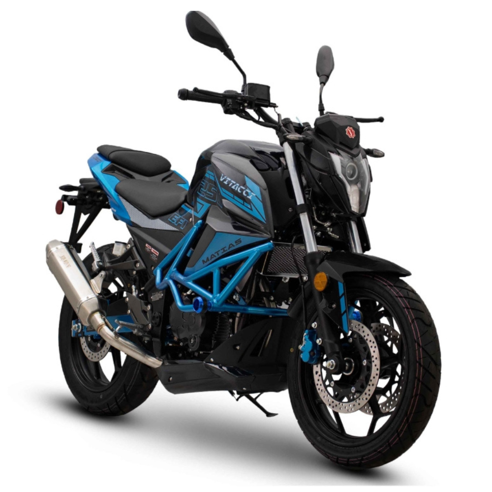 Vitacci MATIAS 250 EFI Motorcycle – 250cc | 6-Speed Manual | EFI Sport Bike