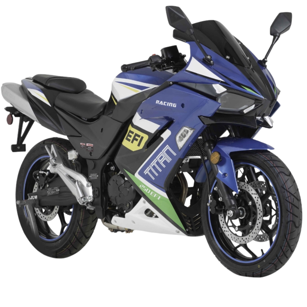 Vitacci TITAN 250 EFI Motorcycle – 250cc | 6-Speed Manual | Up to 75 MPH