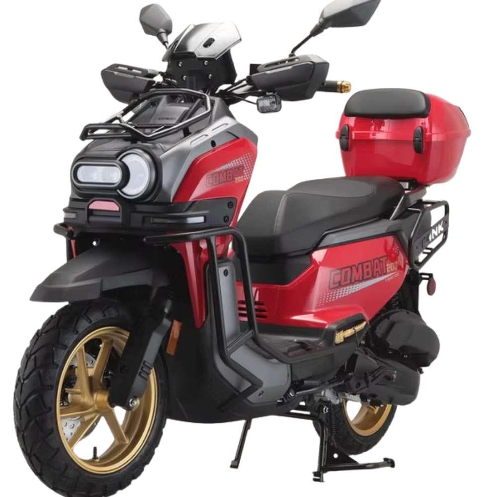 TANK COMBAT 200 Scooter – 200cc | Automatic CVT | Up to 65 MPH